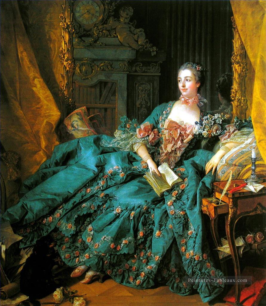Madame de Pompadour François Boucher Peintures à l'huile